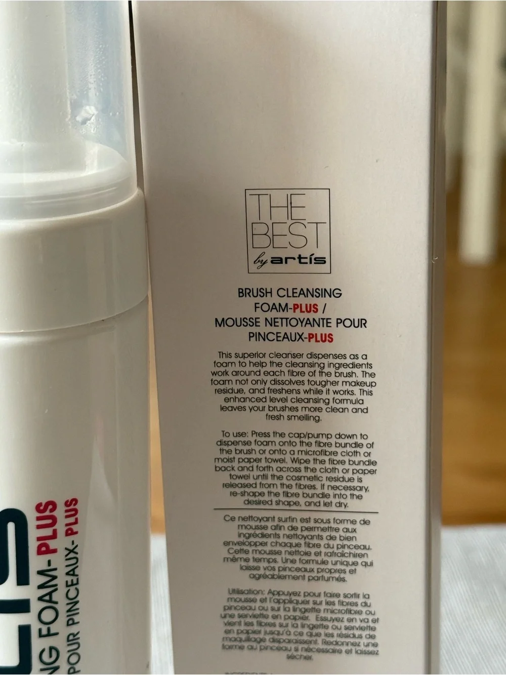 Artis Brush Cleansing Foam Plus 6.4 oz Makeup Brush Cleaner New in Box
